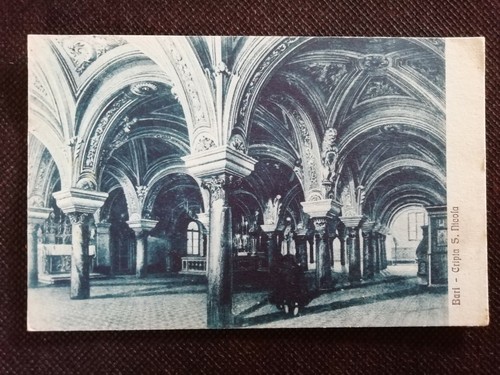Cartolina bari cripta - cartolina,