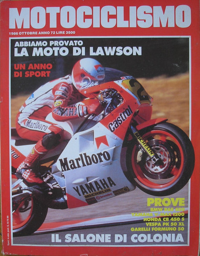 Motociclismo 1986 lawson - 10,