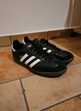 Scarpe Adidas Samba nere e bianche con suola marrone, ottime condizioni, tg 44,5