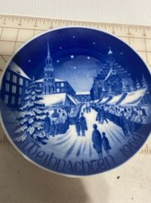 Piatto Mercatino di Natale
