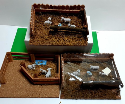 Presepe ambienti recinto di - -,