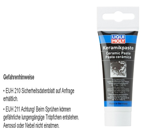 Liqui moly 50g pasta - pasta, ceramica