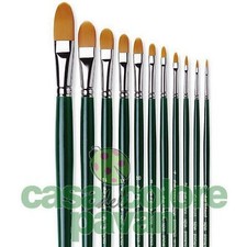 PENNELLI DA VINCI SINTETICO 1875  NOVA LINGUA DI GATTO  OLIO ACRILICO  PENNELLO