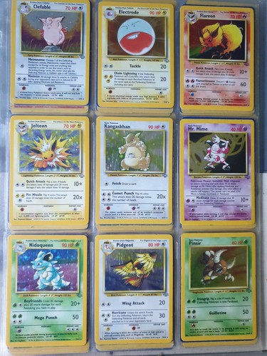 Pokemon cards 1999 english - 1999,