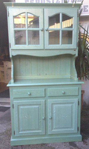 Credenza cristalliera rustica - credenza,
