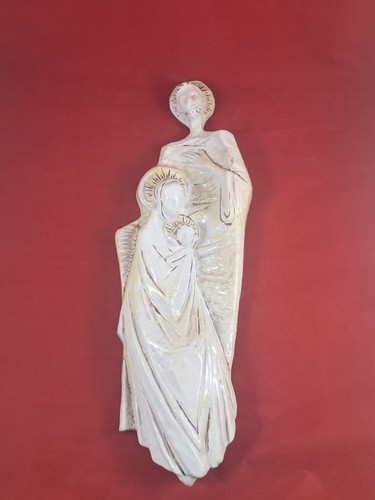 Scultura ceramica dal monte - scultura,