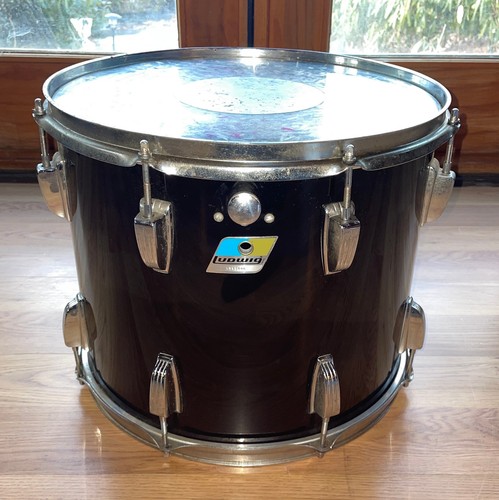 Vintage ludwig solid black - ludwig,