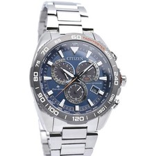 Orologio Citizen Land Promaster World Time Cronografo Cristallo Zaffiro CB5034-82L