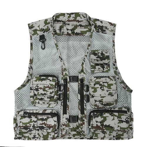 Gilet uomo rete mimetica - ,
