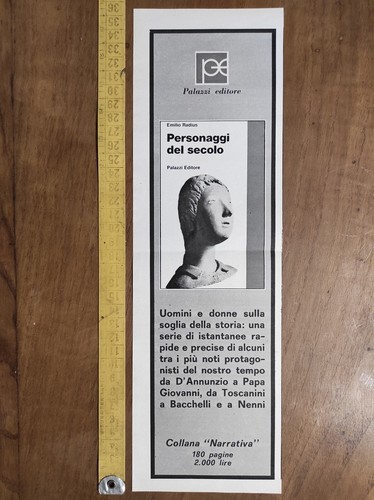 Pubblicità vintage del 1970