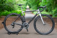 Bici da strada Colnago C64 PKSL rossa eTap AXS carbonio 50S ruote medie in carbonio