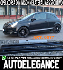 MINIGONNE LATERALI OPEL CORSA