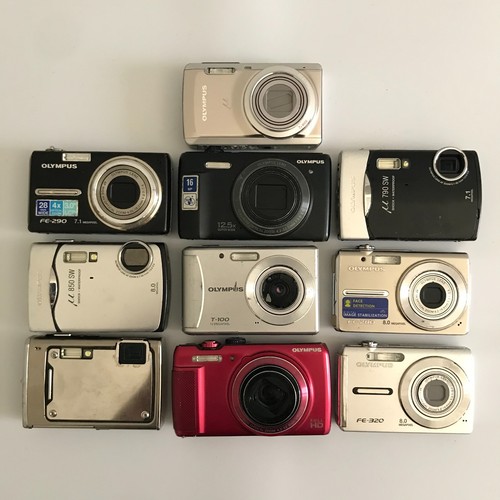 Lot olympus digital - of, 10