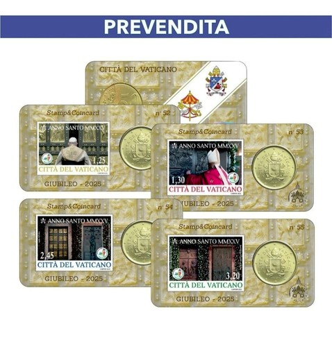 Vaticano 2025 stamp coin - 2025,