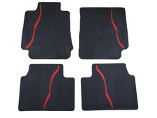 Set tappetini gomma nero