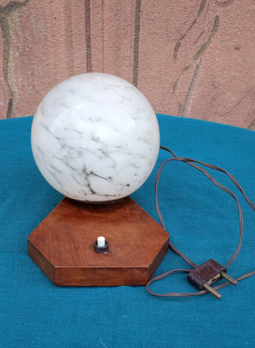 Lampada abatjour sfera - lampada, '900