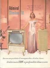 Admiral Slimline TV 1957 (Televisori)