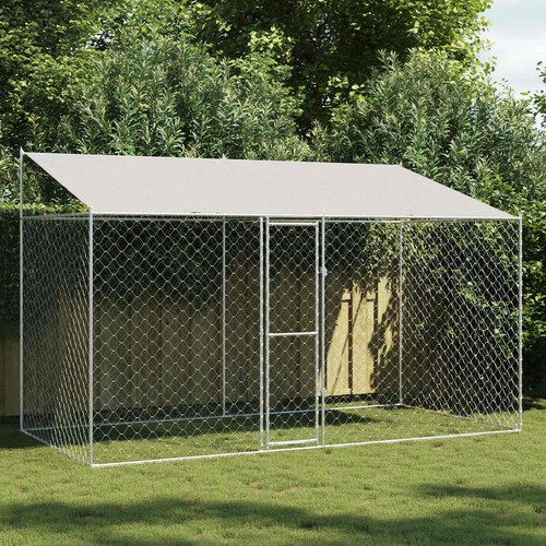 Gabbia cani con - tetto, porta