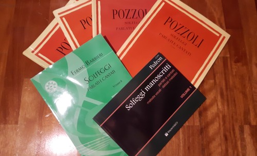 Libri solfeggio pozzoli - solfeggio,
