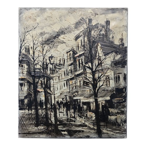 Quadro dipinto parigi - quadro,