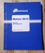 FIAT ALLIS MOTORE 8215 MANUALE