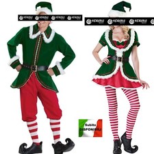 Vestito Costume Elfo Babbo