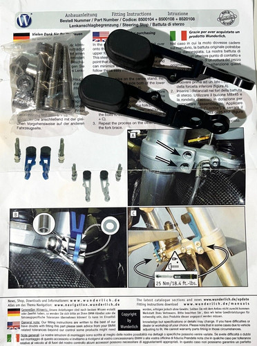 Limitatore impatto manubrio