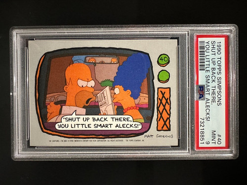 1990 topps simpsons - 1990, #40