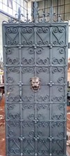 Cancello porta ferro pieno - in,