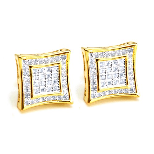 Orecchini uomo oro argento