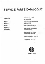     Catalogo ricambi   Trattore New Holland TS100A TS110A TS115A TS125A TS135A  