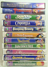 Walt Disney VHS Lot