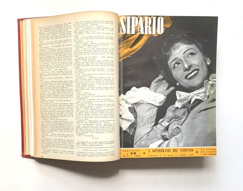 Sipario rivista del teatro - rivista,