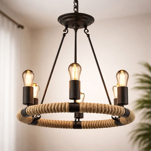 Led corda canapa appesa - corda,