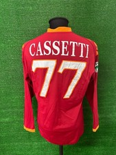 Maglia Roma CASSETTI Gara Match Worn Shirt Indossata Jersey Camiseta Maillot Tri