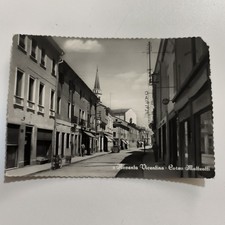 NOVENTA VICENTINA CORSO MATTEOTTI CARTOLINA VINTAGE VIAGGIATA 