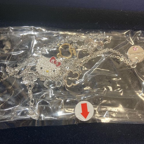 Hello kitty necklace - kitty, swarovski