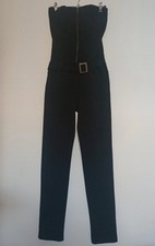 Tuta Intera Jumpsuite S Nera Made In Italy