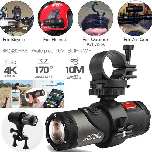 Casco bici action camera