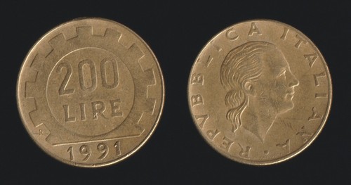 200 lire 1991 lavoro - 200,