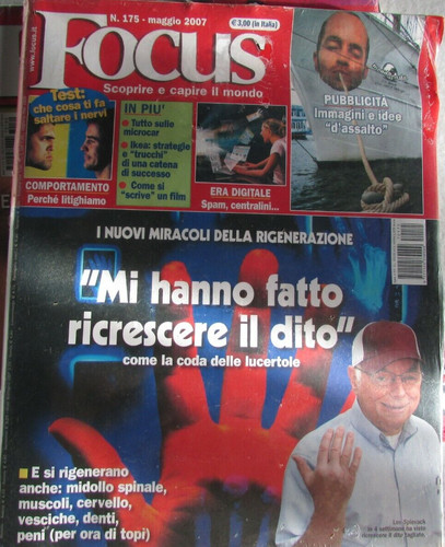 Focus rivista giornale - rivista,