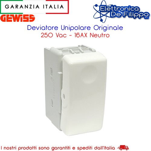 Deviatore unipolare originale - deviatore,