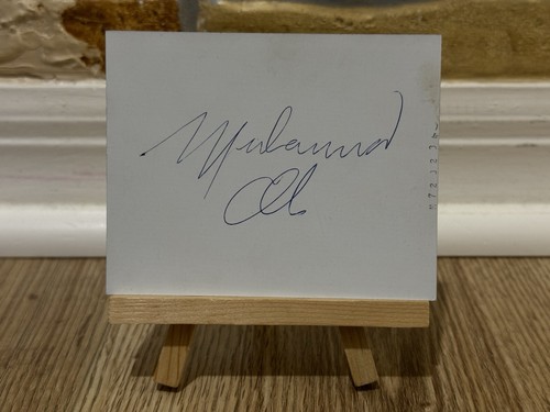 Muhammad ali firmato taglio - firmato,