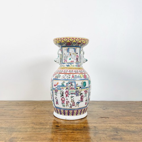 Grande vaso balaustra - , cinese