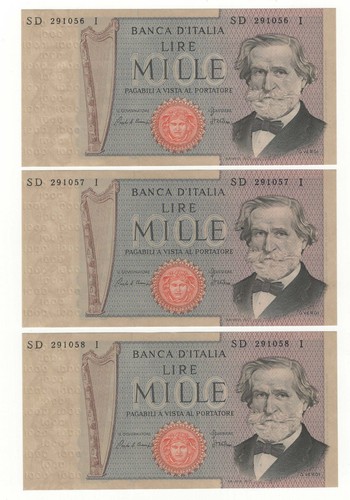 1000 lire giuseppe - verdi, ii°