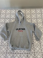 Felpa con cappuccio ragazzo Ulster Rugby pullover tasca età 13-14 anni Kukri LEGGI