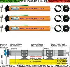 SERRANDE AVVOLGIBILI 3 MOTORI