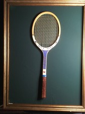 Racchetta tennis Blue Sirt primi anni '70, rara