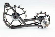 SwishTi Road Cycle Titanio Ceramica Puleggia e Gabbia Oversize per Sram Red/Force