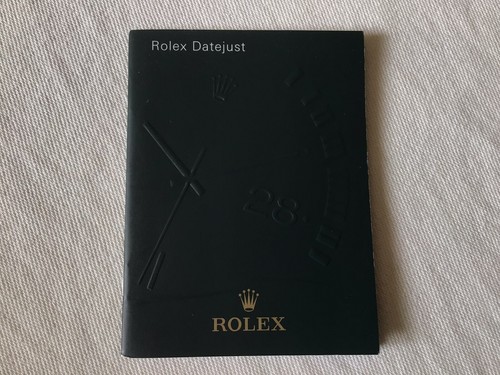 Libretto booklet rolex - booklet,